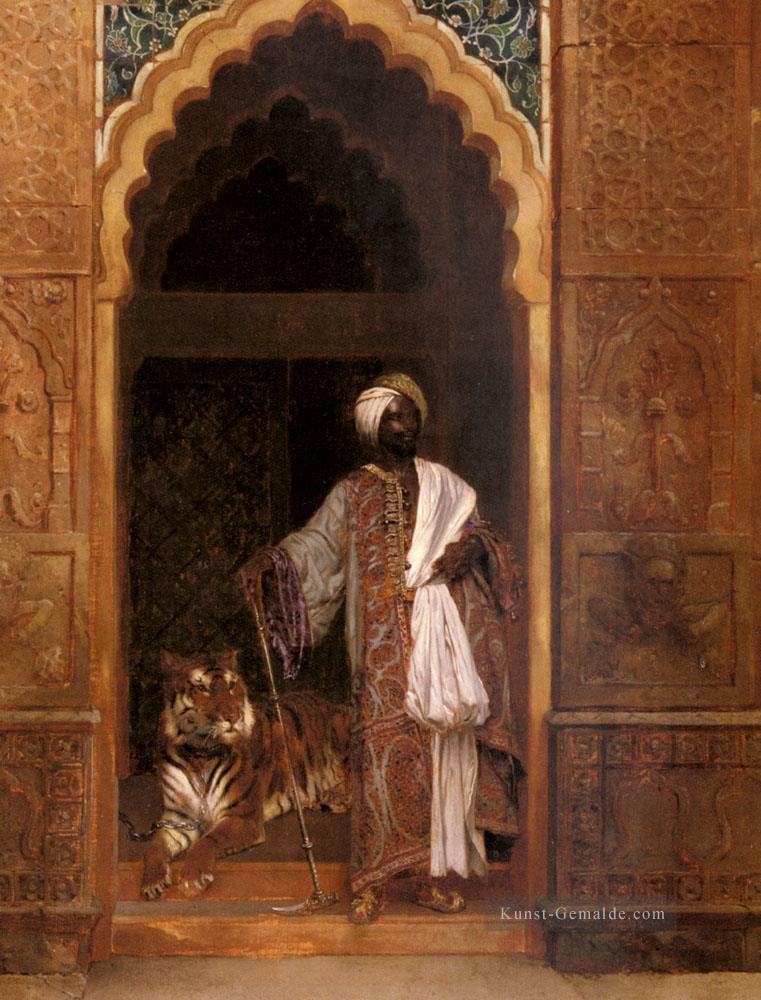 Die Palastwache Araber Maler Rudolf Ernst Ölgemälde